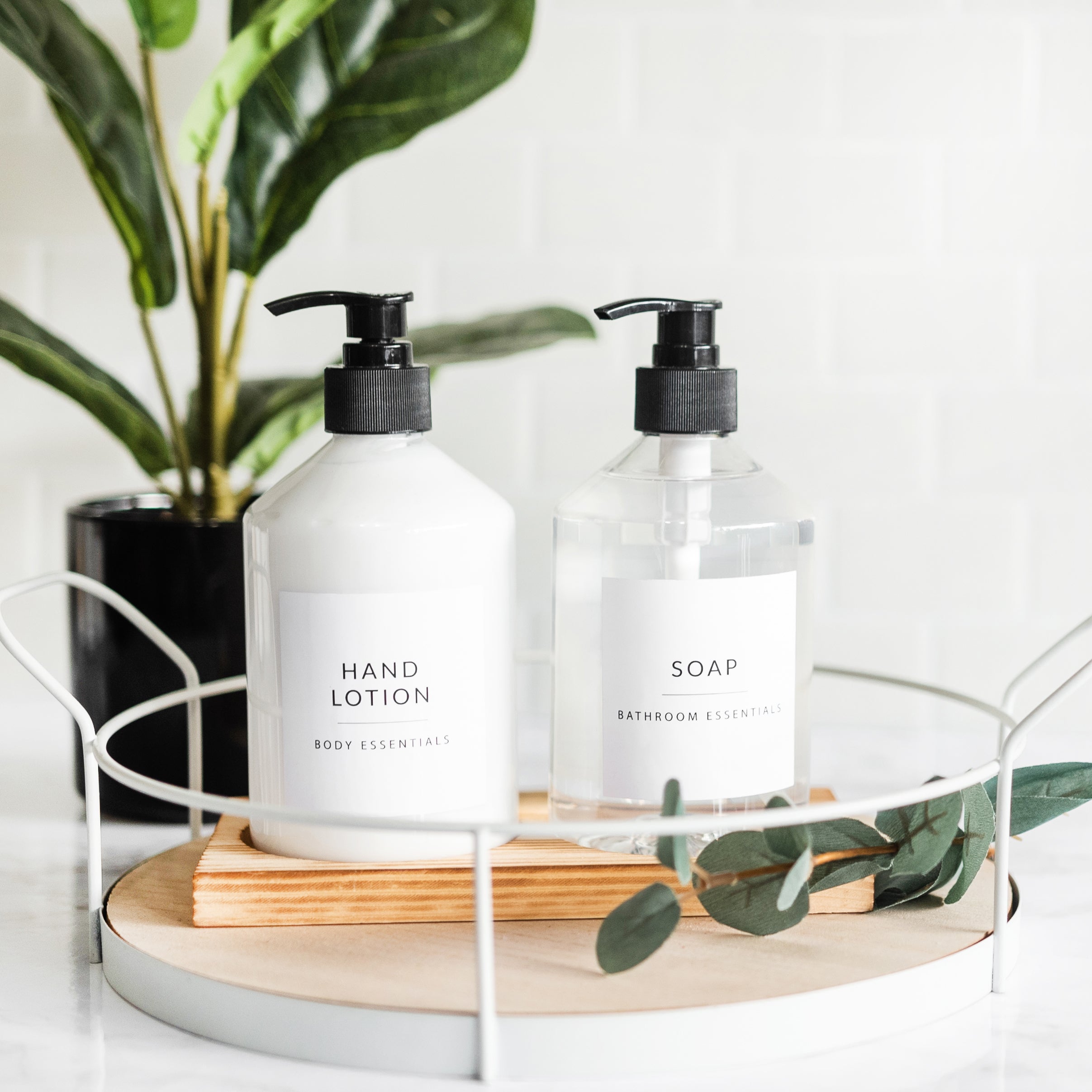 Minimalist Bathroom - 158 Labels - Savvy & Sorted