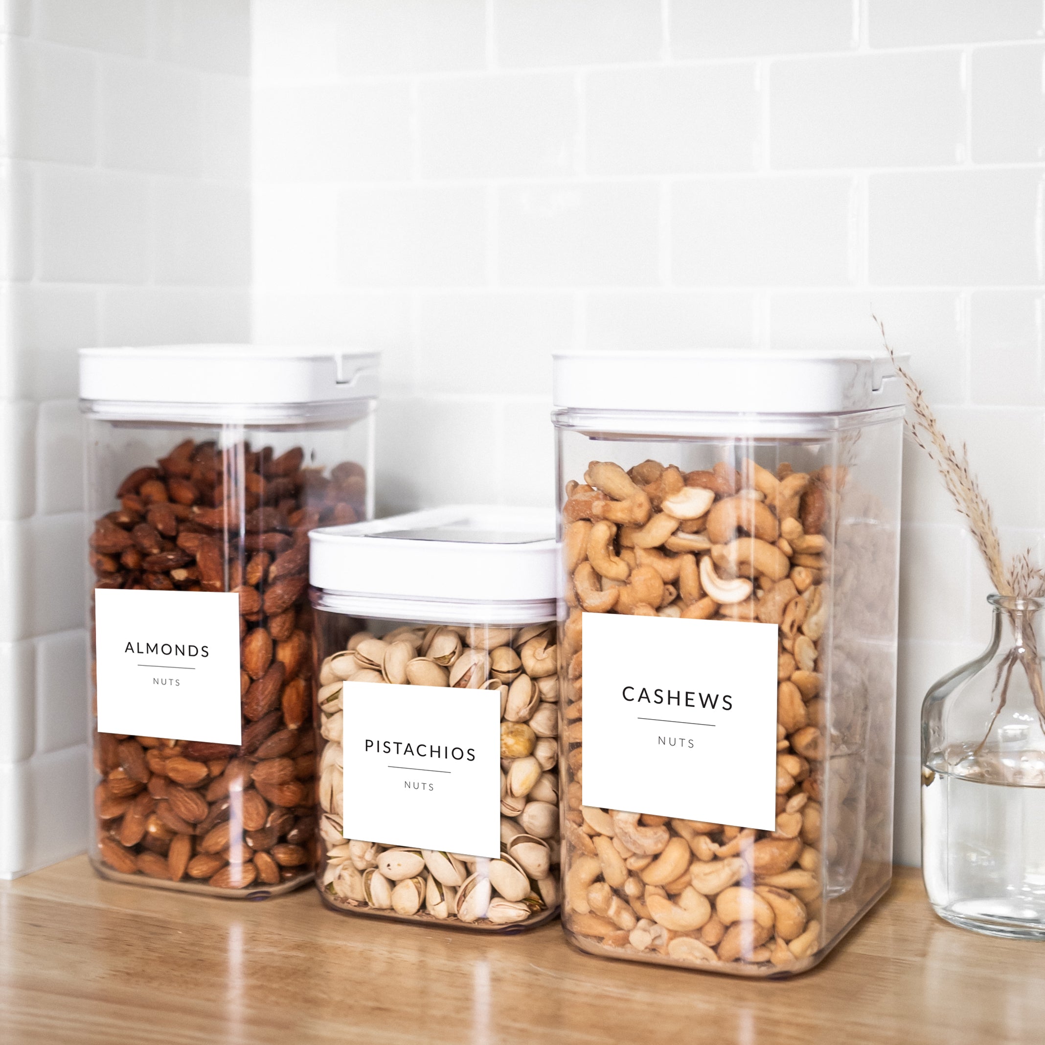 Minimalist Pantry - 179 Labels - Savvy & Sorted